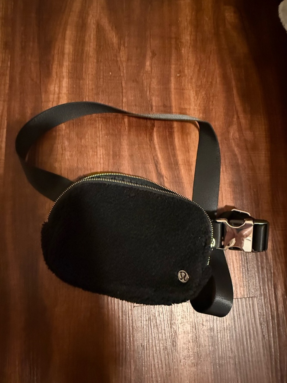 lululemon athletica Black Crossbody Belt Bag